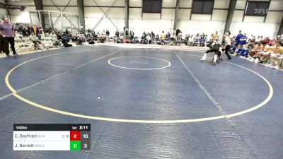 149 lbs Round Of 16 - Caleb Seyfried, Williams vs James Barrett, Western New England