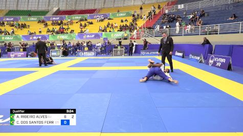 ASHLEY RIBEIRO ALVES vs CRISTIANA DOS SANTOS FERREIRA DA 2024 Brasileiro Jiu-Jitsu IBJJF