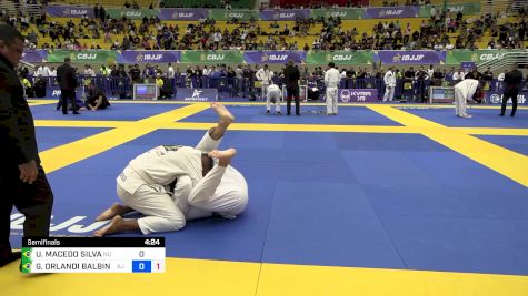 ULLOA MACEDO SILVA vs GUILHERME ORLANDI BALBINOT 2024 Brasileiro Jiu-Jitsu IBJJF