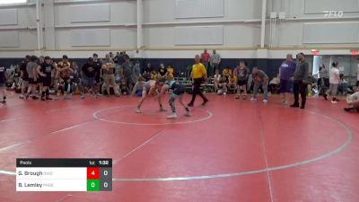 96 lbs Pools - Gabe Brough, Ohio Gold vs Bobbo Lemley, Phoenix W.C. - Red