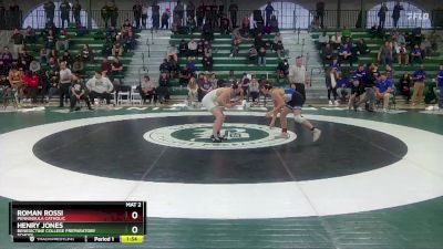 113 lbs 1st Place Match - Roman Rossi, Penninsula Catholic vs Henry Jones, Benedictine College Preparatory School