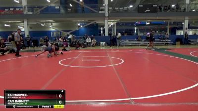 105 lbs Placement Matches (16 Team) - Cam Barnett, Neighborhood vs Kai Maxwell, All American