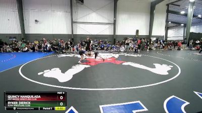 67 lbs Champ. Round 1 - Quincy Nanquilada, Mat Demon Wrestling Club vs Ryker Dierick, Elma Wrestling Club