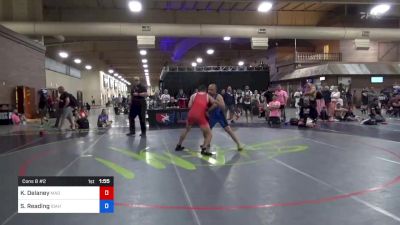 78 kg Cons 8 #2 - Kellen Delaney, Mad Cow Wrestling Club vs Samuel Reading, Idaho