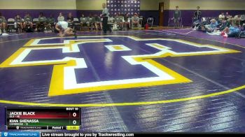 120 lbs 2nd Wrestleback (8 Team) - Jackie Black, Ola vs Kian Shenassa, Cambridge