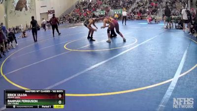 162 Boys Cons. Round 2 - Erick Ulloa, Monte Vista vs Rahman Ferguson, San Ysidro