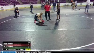 136-143 lbs Round 3 - Silas Modro, Woodland Park Jr. Wrestling Club vs Josh Martin, Cheyenne Mountain Wrestling Club