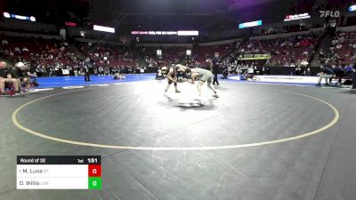 138 lbs Round Of 32 - Matthew Luna, St. Francis vs Owen Willis, Live Oak (NS)