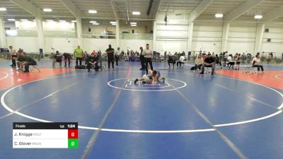 79 lbs Final - Jayce Knigge, Wolfgang Wr Ac vs Connor Glover, Mountain Valley Youth