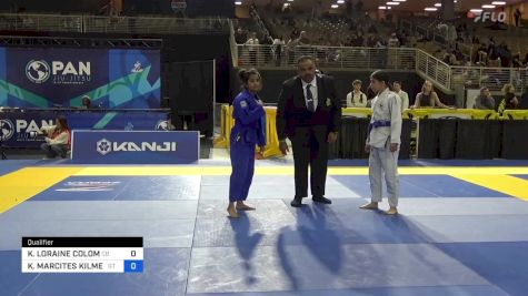 KYLA LORAINE COLOM vs KAYLA MARCITES KILMER 2024 Pan Jiu Jitsu IBJJF Championship