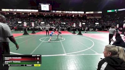 110 lbs Semifinal - Mason Massaro, FOWCA vs Emmitt Thomas, FCWA