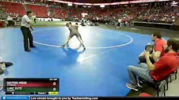 D3-160 lbs Champ. Round 1 - Ashton Miess, Riverdale vs Luke Zutz, Valders