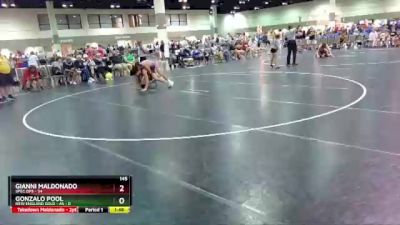 145 lbs Round 3 (6 Team) - Gianni Maldonado, Spec Ops vs Gonzalo Pool, New England Gold - AS