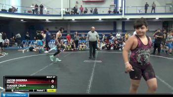 115 lbs Round 7 (8 Team) - Jacob Inserra, Rednose vs Tugger Crum, Seagulls