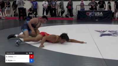 65 kg Cons 64 #2 - Steve Caday, Central Valley RTC vs Phoenix Alyea, Virginia