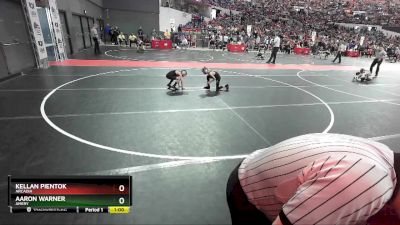 48 lbs Quarterfinal - Kellan Pientok, Arcadia vs Aaron Warner, Amery