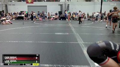 92 lbs Round 3 (4 Team) - Cade Riddle, North Carolina vs Lane Growl, Triumph