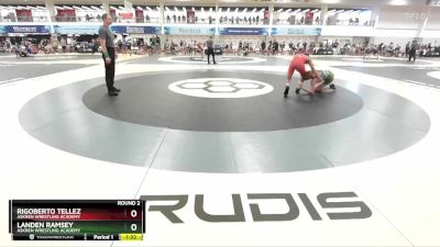 127 EXT 2 lbs Round 2 - Rigoberto Tellez, Askren Wrestling Academy vs Landen Ramsey, Askren Wrestling Academy