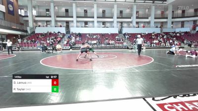 141 lbs Quarterfinal - Dario Lemus, Maryland vs Pierce Taylor, Ohio