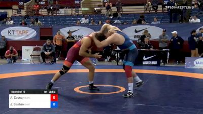 125 kg Prelims - Anthony Cassar, Nittany Lion Wrestling Club vs Jeremy Benton, Unattached