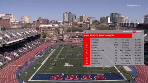 High School Boys' 4x400m Relay, Event 521