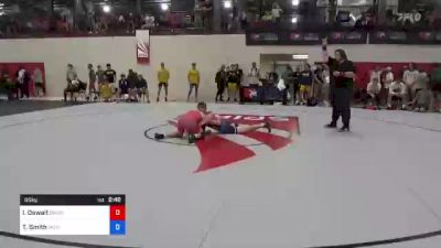 65 kg Consi Of 64 #2 - Ian Oswalt, Brown Regional Training Center vs Tanner Smith, Michigan