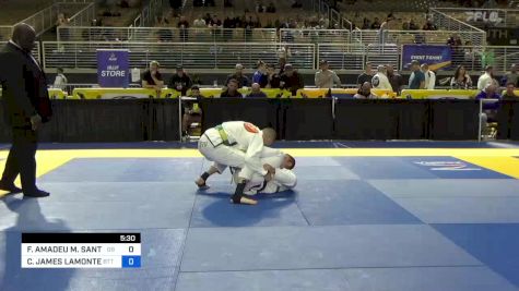 FERNANDO AMADEU M. SANTOS vs CASEY JAMES LAMONTE 2024 Pan Jiu Jitsu IBJJF Championship