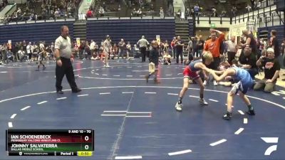 70 lbs Cons. Round 5 - Ian Schoenebeck, Pennsbury Falcons Wrestling Cl vs Johnny Salvaterra, Dallas Middle School