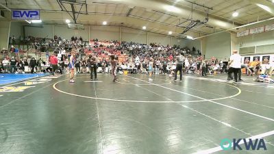 92 lbs Round Of 16 - Ej Turner Jr, HURRICANE WRESTLING ACADEMY vs Hudson Moseley, R.A.W.