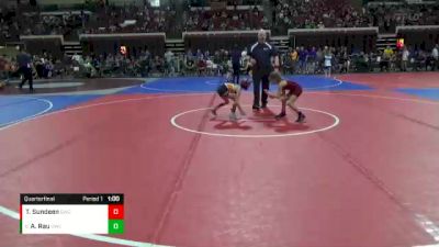 54 lbs Quarterfinal - Alexis Rau, Darkhorse Wrestling Club vs TenLea Sundeen, Glasgow Wrestling Club