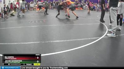 129 lbs Cons. Round 1 - Jacob Bannister, Legacy Elite Wrestling vs Eli Smith, Carolina Reapers