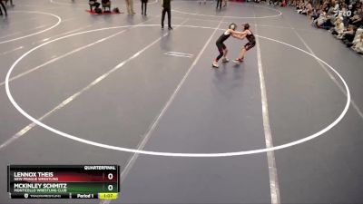 Quarterfinal - Lennox Theis, New Prague Wrestling vs McKinley Schmitz, Monticello Wrestling Club