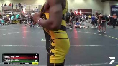 130 lbs Round 4 (6 Team) - Gilmo Nedziwe, Mi Pitbulls vs Trevor Sobota, BadBass