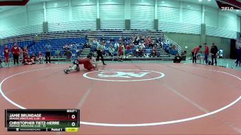 175 lbs Finals (2 Team) - Christopher Tietz-Herrera, Portage Wrestling Club vs Jamie Brundage, Dragon Wrestling Club