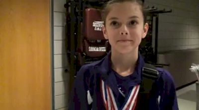 Level 9 Jr C All Around Champion Cassidy Keelen of Texas Dreams