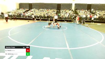 108-H lbs Quarterfinal - Greyson Pettit, Orchard South WC vs Mason Whitney, Mat Assassins