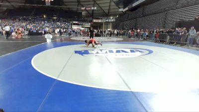 120 lbs Quarterfinal - Zion Satiacum-Abdullah, Team Aggression Wrestling Club vs Jason Chuckulnaskit, Punisher Wrestling Company