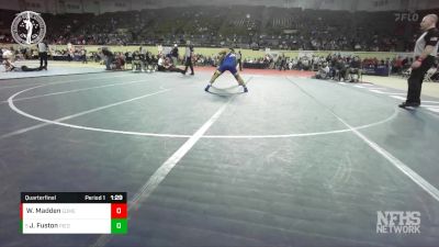 6A-150 lbs Quarterfinal - Jayden Fuston, PIEDMONT vs Wes Madden, EDMOND MEMORIAL