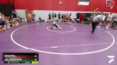 133 lbs Round 3 (6 Team) - Collin Bell, Louisianimals Black vs Jake Fredrickson, Pirate Wrestling Club