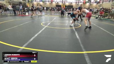 160 lbs Cons. Round 2 - Jorden Roberts, Iowa vs Wyatt Gibson, Iron Rams Wrestling Club