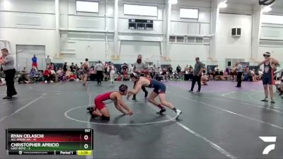 157 lbs Round 6 (8 Team) - Ryan Celaschi, All American vs Christopher Apricio, Lost Boyz