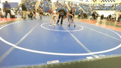 55 lbs Rr Rnd 5 - Jace Shell, Rollers Academy Of Wrestling vs Brett Beals, Salina Wrestling Club