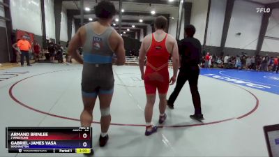 86 lbs Round 1 - Armand Brinlee, J Wrestling vs Gabriel-James Vasa, Washington