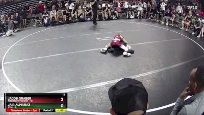 60 lbs Quarterfinals (8 Team) - Jacob Graber, Minnesota Maroon vs Jair Almaraz, Utah