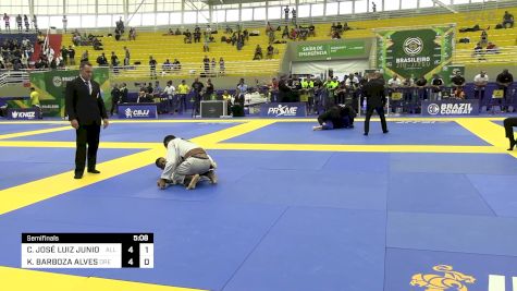 CARLOS JOSÉ LUIZ JUNIOR vs KLEBER BARBOZA ALVES 2024 Brasileiro Jiu-Jitsu IBJJF