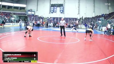 116 lbs Quarterfinal - Darren Florance, BGAH vs Tyler Stokes, Milton Area Hs