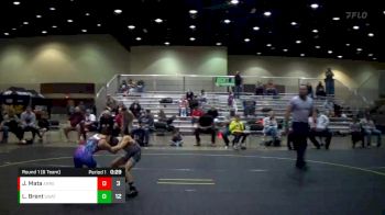 53 lbs Round 1 (6 Team) - Liam Brent, #papatoddstrong vs Julian Mata, ARES Red