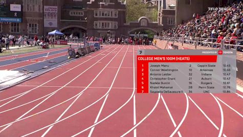 Men's 110m Hurdles, Prelims 1