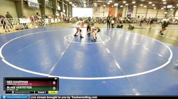 130 lbs Rd# 3 12:00pm Friday - Blake Hostetter, PA Gold vs Ned Kauffman, Agression Legionaries