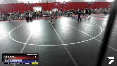 152 lbs Quarterfinal - Kade Rule, RT Elite Wrestling vs Ryland Schneider, Team Nazar Training Center